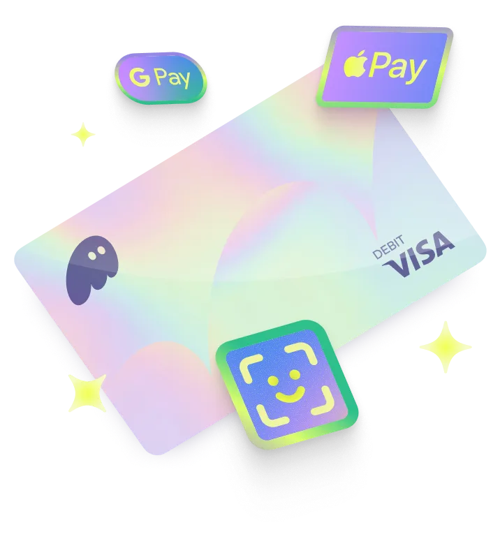 Phantom Cash promotional image with the card